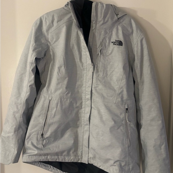 The North Face Gray Ski Jacket - Picture 1 of 7
